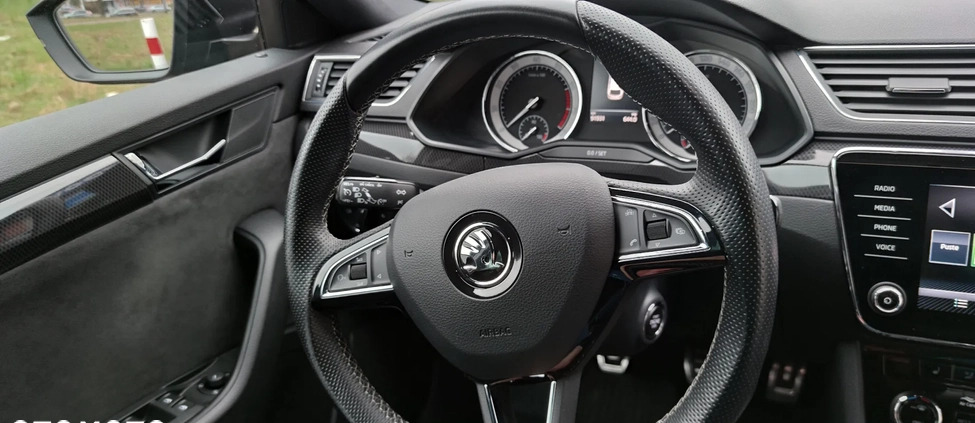 Skoda Superb cena 93600 przebieg: 92000, rok produkcji 2018 z Warszawa małe 79